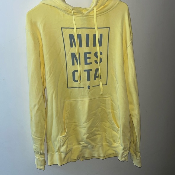 independent Trading Company Tops - Independent Trading Company Minnesota Yellow Sweatshirt